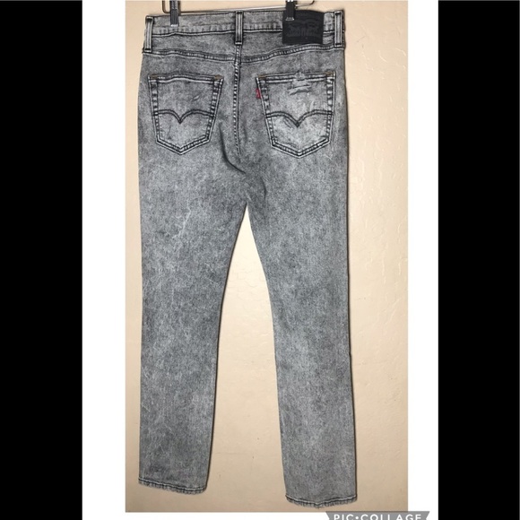 LEVI'S Acid Wash Distressed SAMPLE/PROTYPE Jeans 32x32 - Picture 12 of 12